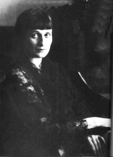 Portre of Ahmatova, Anna Andrejevna